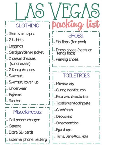 Las Vegas Packing List Printable pdf Vegas Vacation Packing List, Summer Outfits 2023 Vegas, Weekend In Las Vegas Outfits, Pack For Vegas Summer, Vegas Weekend Packing List, Packing For Vegas Summer, Las Vegas Trip Outfits, 40th Birthday In Vegas, Vegas Packing List Summer