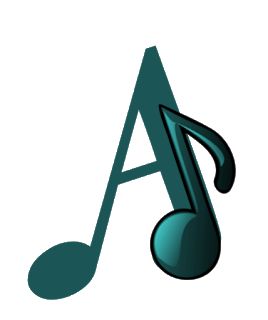 Abecedario Verde con Notas de Música. Music Letters Fonts, Musical Fonts Alphabet, Music Note Alphabet Letters, World Music Day, Music Clipart, Lucky Wallpaper, Alphabet Images, Music Crafts, Music Birthday