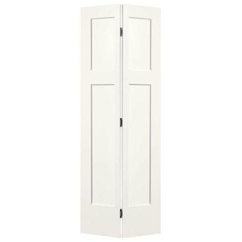 Shop Masonite Winslow 36-in x 80-in White 3-Panel Craftsman Molded Composite Bifold Door (Hardware Included)undefined at Lowe's.com. Celebrate traditional craftsmanship with clean lines that blend seamlessly with their surroundings. Versatility for every room; whatever your style, Craftsman Molding, Wide Closet, Bifold Door Hardware, Shutter Design, Closet Interior, Molding Design, Craftsman Door, Bifold Door, Linen Closets