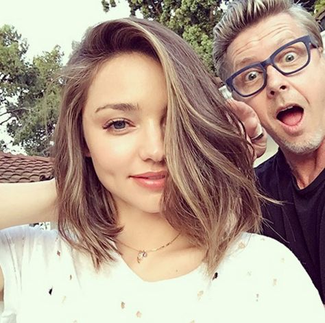 Possibly pregnant Miranda Kerr got her first lob haircut: love it or hate it? Miranda Kerr Short Hair, Miranda Kerr Hair, Celebrity Hair, Lob Haircut, 2015 Hairstyles, Hair Icon, Cut Her Hair, Popsugar Beauty, Good Hair Day