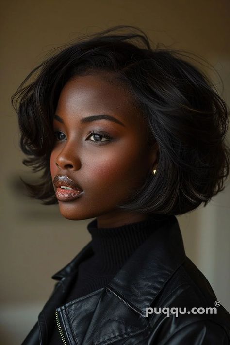 Bob Hairstyles For Black Women, Mom Haircuts, Women Pixie Cut, Popular Short Haircuts, Short Haircut, Hair Journey, Short Bob Hairstyles, Bob Cut, Hair Dos