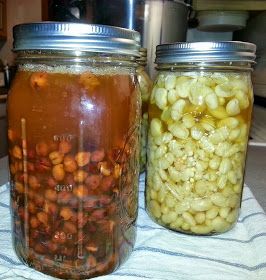 Canning Dried Beans Pressure Cooking, Canning Dry Beans, Canning Dried Beans, Canning Chili, Canning Beans, Recipes With Kidney Beans, Water Bath Canning Recipes, Cranberry Beans, Pressure Canning Recipes