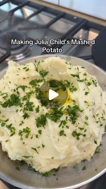 Corre Larkin on Instagram: "I have never seen a bechamel sauce in mashed potatoes and after trying them, I don’t know why. Yes… is it an extra few steps. Sure. But the flavor on these potatoes is out of this world. I am serving these at Thanksgiving this year, that’s how good they are. And you should too 🥰🥰 #cooking #easyrecipe #homecook #dinner #homecooking #eating #cookingtime #thanksgiving #holiday #frenchfood #foodie #foodiegram #potatoes" This Delicious House, Julia Childs Mashed Potatoes, Best Mash Potatoes, Mash Potato Recipes, Thanksgiving Mashed Potatoes Recipe, Whisper Of Yum, Thanksgiving Mashed Potatoes, Potatoe Recipe, Thanksgiving Potatoes