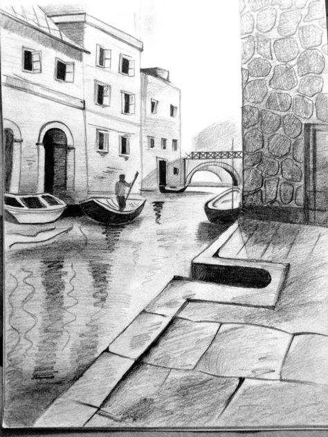 Pencil Art Gallery | PENCIL DRAWINGS Pencil Sketches Landscape, Easy Pencil Drawings, Landscape Pencil Drawings, Drawing Scenery, Art Sketches Pencil, Drawing Faces, Pencil Drawings Easy, Art Drawings Sketches Pencil, Easy Canvas Painting