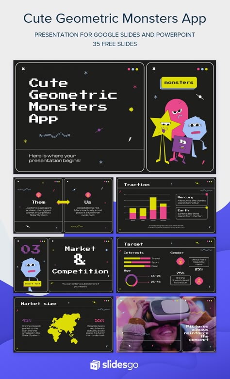 Google Sites Templates Aesthetic, Game Ppt Template, Google Sites Ideas Aesthetic, Printable Art Templates, 블로그 디자인, Ppt Ideas, Presentation Slides Design, Powerpoint Slide Designs, Desain Buklet