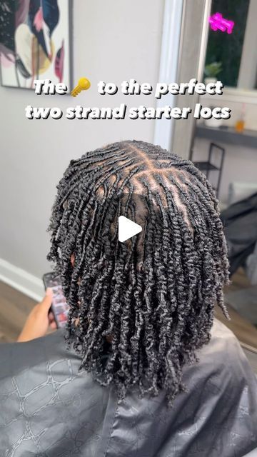 2 Strand Starter Locs Styles, Different Starter Loc Methods, Two Strand Twist Locs Starter, Starter Locs Two Strand Twist Men, Dreads Girl Hairstyles, Braids Over Starter Locs, Starter Loc 2 Strand Twist, Two Strand Twist Starter Locs On Fine Hair, Women Starter Locs Styles