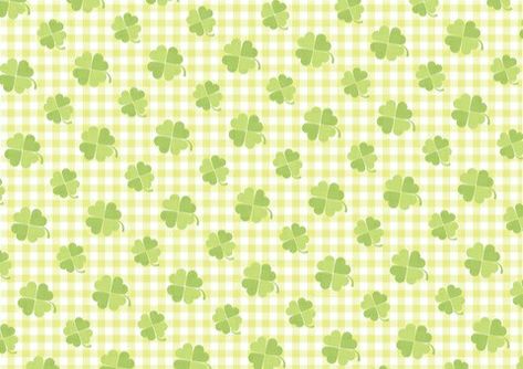 Lucky Clover, All Things Cute, Four Leaf, Computer Wallpaper, Phone Themes, Ipad Wallpaper, Background Patterns, Not Mine, Aesthetic Pictures