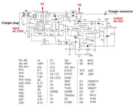 What you need to know about electric bike or electric scooter Li-ion battery charger Battery Bike, Li Ion Battery Charger Circuit, Plc Programming, Electric Scooter Design, Bike Diy, Battery Charger Circuit, Electric Bike Diy, Rectifier Circuit, Electric Bike Battery