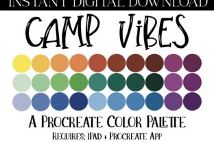 Camp Vibes Procreate Color Palette – A bright, pastel light, dark rainbow, blue, green, purple, brown, orange, yellow fairytale, reading,... Vintage Colour Palette, Dark Rainbow, Procreate Color Palette, Design Camp, Camp Vibes, Brand Color Palette, Retro Rainbow, Happy Drawing, Natural Eyes