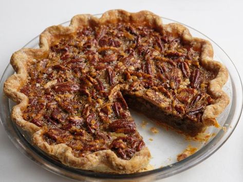 Get The Best Pecan Pie Recipe from Food Network Fall Food Desserts, Best Pecan Pie Recipe, Measuring Flour, Best Pecan Pie, Butter Crust, Savory Foods, Pecan Pie Recipe, Easy Meal Ideas, Thanksgiving Sides