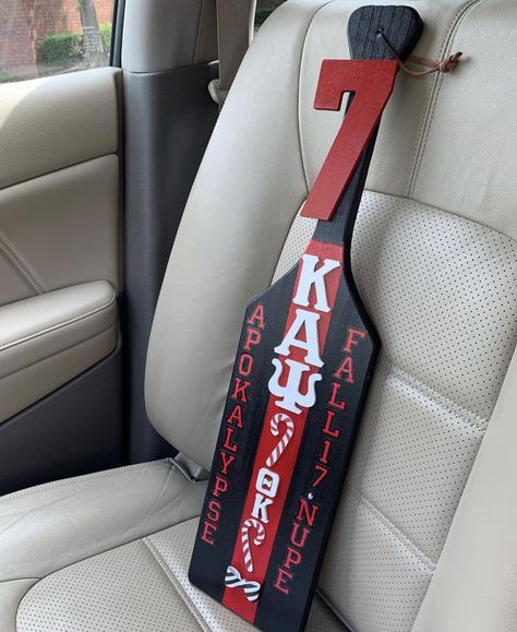 Kappa Alpha Psi Paddle, D9 Paddles, Greek Paddle Ideas, Nupes Kappa Alpha Psi, Sorority Accessories, Fraternity Paddles, Greek Ideas, Delta Sigma Theta Gifts, Greek Paddles