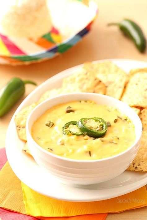 Nacho Cheese Dip and Sauce Small Batch Dips, Small Batch Queso Dip, Nacho Cheese Dip, Crock Pot Queso, Football Foods, White Queso Dip, Nachos Cheese Dip, Batch Recipes, Jalapeno Pepper