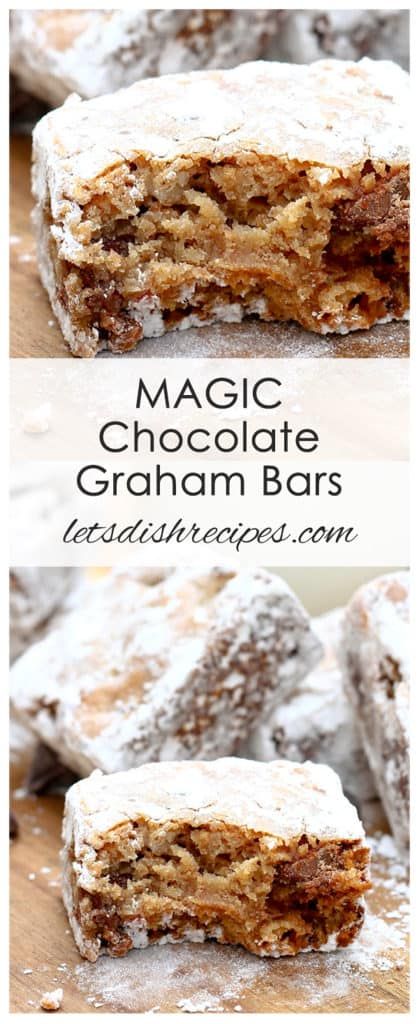 Desert Bars Recipes Easy, Graham Bars, Magic Cookie Bar, Graham Cracker Bars, Unique Bars, Magic Cookie Bar Recipe, Magic Chocolate, Oatmeal Cookie Bars, Graham Cracker Recipes