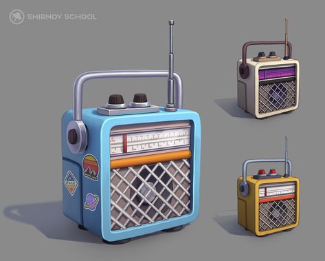 ArtStation - study-props-textures, Ruslana Gus Props Illustration, Prop Concept, Stone Game, 3d Karakter, Stylized Art, Props Concept, Props Art, Casual Art, 3d Concept