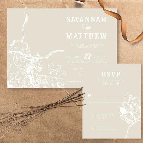 Western Invite, Western Weddings, Succulent Wedding Invitations, Western Wedding Invitations, Southwestern Wedding, Barn Party, Invite Ideas, Cowboy Wedding, Mountain Weddings