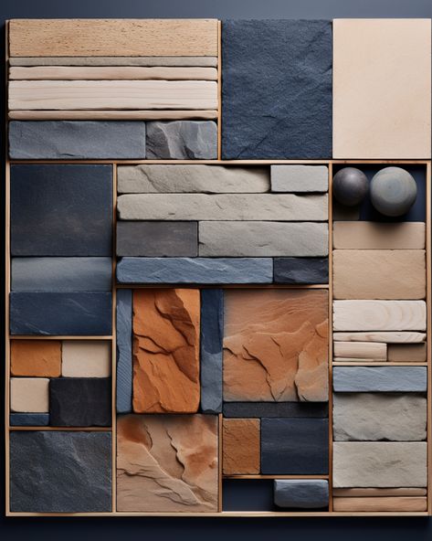 Color Palette With Indigo Blue, Slate Color Aesthetic, Cool Tone Color Scheme, Men’s Colour Palette, Stainless Steel Color Palette, Blue And Clay Color Palette, 2024 Trending Color Palette, Indigo Color Scheme, Interior Design Swatches