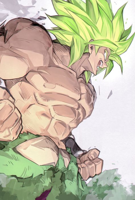 Broly - Dragon Ball #fanart #manga #anime #animeboy #GG \ ^^ / Dragon Ball Painting, Dragon Ball Art Goku, Dragon Ball Super Artwork, Dbz Art, Anime Dragon Ball Goku, Dragon Ball Super Manga, Dragon Ball Goku, Dragon Ball Artwork, Dragon Ball Gt