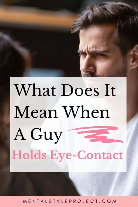 One of the most common questions that people have about dating is what it means when a guy holds eye contact.Does it mean he’s interested? Does it mean he’s attracted to you? What’s the deal?If you’re not sure, don’t worry; you’re not alone! What Does It Mean When A Guy Calls You Beautiful, Prolonged Eye Contact, Locking Eyes With Someone, When A Guy Is Interested In You, What Does It Mean When A Guy Stares, Eye Contact Meaning, Eye Contact Love, Crush Meaning, Signs Of Attraction