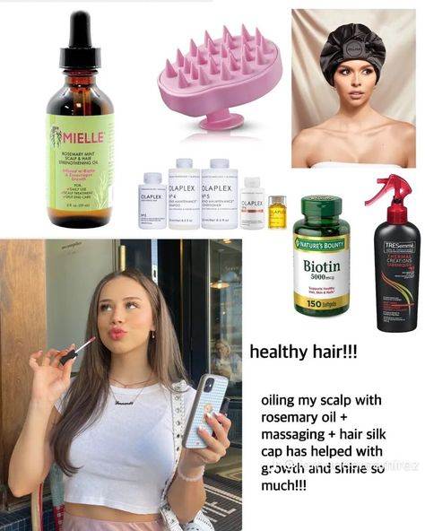 Growing Hair Tips, Hair Strengthening Oil, Mielle Organics, Healthy Hair Routine, Hair Growing Tips, Rosemary Mint, Diy Hair Care, Body Care Routine, Hair Growth Tips