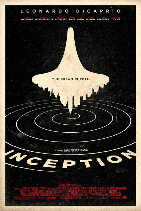 Inception - Now this is the absolute best movie poster I've ever seen. Inception Movie Poster, Inception Poster, Inception Movie, Wallpaper Minimal, Best Movie Posters, Old Movie, I Love Cinema, Minimal Movie Posters, Movie Posters Design