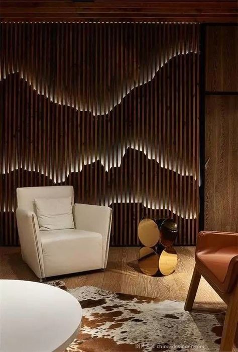 Tips for Buying Perfect Wall Lights Wooden Screen, Wall Art Ideas, Lighting Wall, Cnc Design, Lobby Design, Wall Cladding, Hotel Design, Design Wall, Wall Treatments