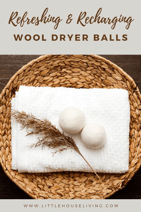 Diy dryer balls