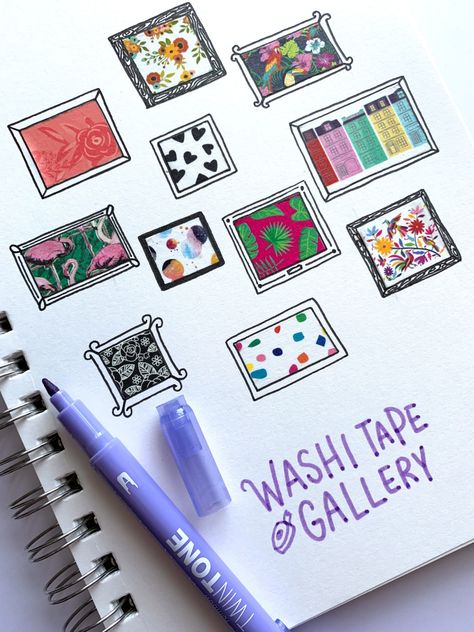 Washi Tape Collection, Washi Tape Uses, Colorful Art Projects, Washi Tape Journal, Diy Save The Dates, My Planner, Drawing Frames, Pink Day, My Obsession