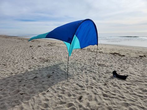 Shibumi Beach Shade review - The Gadgeteer Beach Canopy, Beach Shade, Tent Poles, Summer Rolls, Latest Gadgets, Enjoying The Sun, The Shade, Vacation Outfits, Sport Event