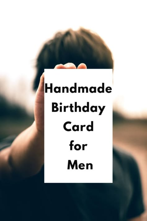 Men’s Greeting Cards, Handmade Male Birthday Card Ideas, Tool Birthday Cards For Men, Mens Birthday Cards To Make, Male Diy Birthday Cards, Birthday Card For Men Diy, Homemade Birthday Cards For Men Ideas, Masculine Birthday Cards Handmade Diy, Diy Male Birthday Card Ideas