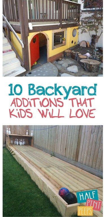 10 DIY Backyard Additions That Kids Will LOVE #diybackyard #diy #backyard #backyardadditions #diybackyardadditions #yard Backyard Additions, Backyard Play Spaces, Crib Desk, Kid Friendly Backyard, Outdoor Kids Play Area, Backyard Hangout, Kids Yard, Backyard Toys, Kids Backyard Playground