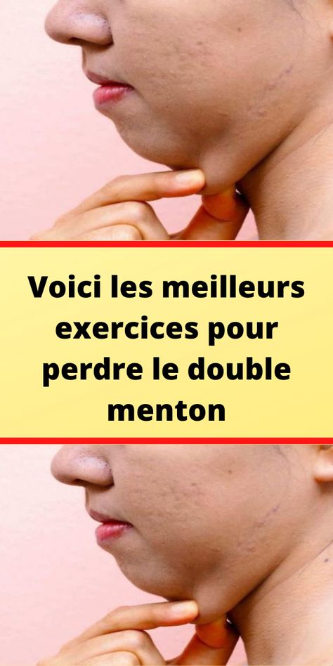 Double Menton, Heath Care, How To Become, Gym, Yoga, Skin