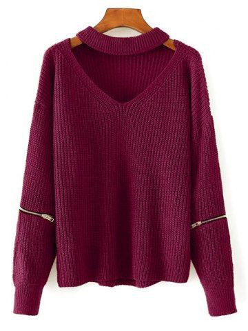 GET $50 NOW | Join RoseGal: Get YOUR $50 NOW!http://m.rosegal.com/sweaters/chunky-choker-sweater-861094.html?seid=6284081rg861094 Chunky Choker, Drop Shoulder Sweater, Buy Sweaters, Waffle Knit Sweater, Solid Sweaters, Loose Knit Sweaters, Drop Shoulder Sweaters, Loose Knit, Purple Sweater