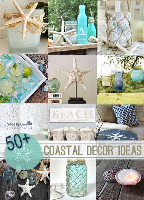 . Diy Coastal Decor, Beach Balcony, Deco Marine, Diy Beach Decor, Seaside Theme, Diy Beach, Seaside Decor, Beach Room, Beachy Decor