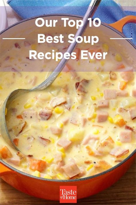 Best Soup Recipes Ever, Best Potato Soup, Hearty Soup Recipes, Best Soup, Comfort Soup Recipes, Cauliflower Soup Recipes, Homemade Soup Recipe, Cooking Soup, Best Soup Recipes