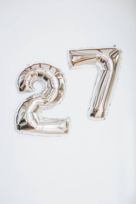 Twentyseven photo by Geert Pieters (@shotsbywolf) on Unsplash 27 Birthday Ideas For Him, 27th Birthday Cake, 27 Birthday Ideas, Happy 27th Birthday, Birthday Quotes For Me, Balloon Pictures, Birthday Card Sayings, 27th Birthday, Picture Letters