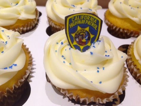 California Highway Patrol Party Ideas, Police Retirement Party, Police Retirement, Graduation Party Cake, Police Party, California Highway, Retirement Party Decorations, Highway Patrol, Retirement Party