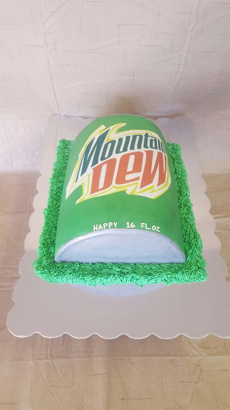 Dew Cake, Cooler Cake, Mountain Dew Cake, Purple Thunder, Mt Dew, Soda Floats, Mtn Dew, Cake In A Can, Soda Recipe