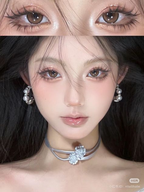 Japanese Makeup Looks Tokyo Fashion, Japan Makeup Look, Japan Makeup, Makeup Asian, Face Charts, Douyin Makeup, Makeup Face Charts, Japanese Makeup, Makeup Idea