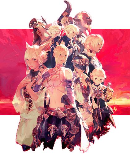 FINAL FANTASY XIV: A Realm Reborn | A Realm Awoken FFXIV Patch 2.1 Realm Reborn, Art Final, Hero Logo, Black Mage, Before The Fall, The Revenant, Final Fantasy Xiv, Logo Illustration, Character Creation