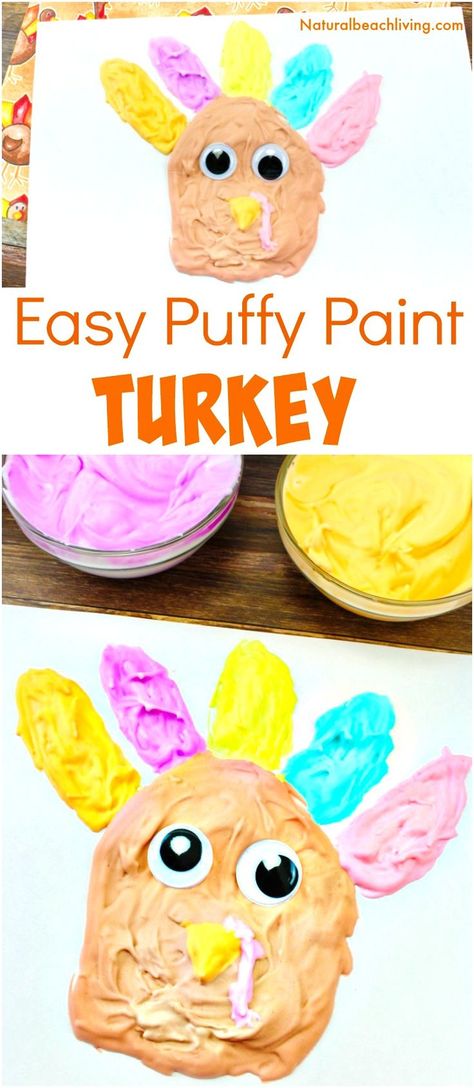 If you are looking for Easy Thanksgiving Crafts Kids will love making this easy to make puffy paint turkey is Perfect! Homemade puffy paint recipe, Thanksgiving preschool crafts, Turkey craft #Thanksgiving #preschoolcrafts Thanksgiving Preschool Crafts, Paint Turkey, Thanksgiving Crafts Kids, Make Puffy Paint, Puffy Paint Recipe, Homemade Puffy Paint, Craft Thanksgiving, Summer Preschool Crafts, Thanksgiving Activities Preschool