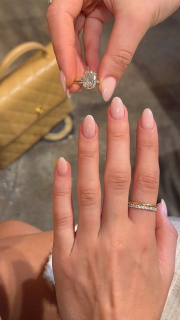 East West Gem Co, Elongated Cushion Cut Engagement Ring, Radiant Moissanite Engagement Ring, I Am Deserving, Radiant Diamond Engagement Rings, Big Diamond Rings, Radiant Moissanite, Rings Emerald, Elongated Cushion Cut