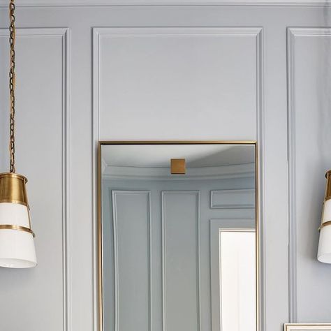 Lexi Westergard on Instagram: "Our Fountain Hills Project had one common theme. BLUE. We had so much fun sourcing the perfect shades of blue for each of these bathrooms. Which one is your favorite?! #FountainHillsProject // #SimplyBeautifulLiving // Contractor: @breinholtdevelopment // Photography by: @johncwoodcock" Washington Houses, Traditional Wall Sconces, Interior Desig, Bathroom Goals, Powder Bath, Common Themes, Bath Design, Wall Color, Bathroom Interior