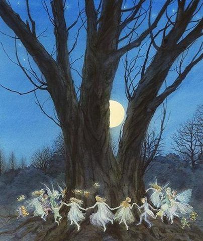 Dancing fairies in the moonlight... Fairy People, 동화 삽화, Fairies Dancing, Fairies Elves, Fairy Magic, Fairytale Art, Fairy Angel, 판타지 아트, Fairy Art