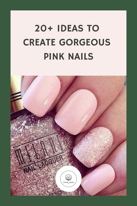 Every girl has dreamt of or gone on one romantic date with her boyfriend or girlfriend at least once. As females are… Pink With Accent Nail, Pink Dip Powder Nails Design, Mother Of Bride Nails Pink, Soft Pink Nails With Glitter Accent, Elegant Pink Nails, Pale Pink Dip Nails, Sparkly Pale Pink Nails, Blush Pink Shimmer Nails, Pearly Pink Nail Polish