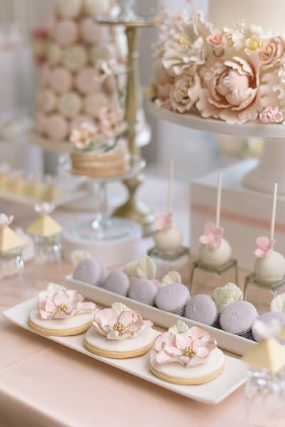 Romantic Garden Wedding, Wedding Dessert Table, Cakes And Cupcakes, Candy Table, Romantic Garden, Toronto Wedding, Sweet Table, Wedding Desserts, Garden Inspired