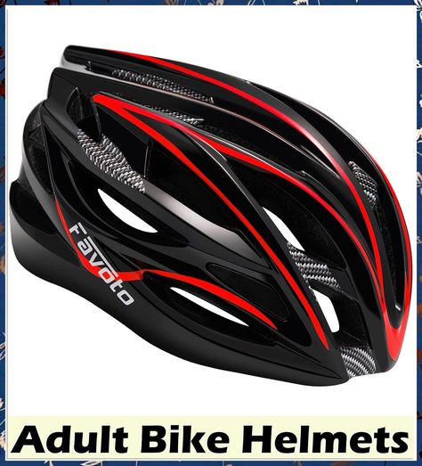 Favoto Bike Helmet Adult Bicycle Helmet Lightweight Breathable Cycling Helmets Mountain Road Bike Helmets Adjustable Dial Fit Bike Helmets, Bicycle Helmets, Cycling Helmet, Mountain Road, Road Bicycle, Bike Helmet, Bicycle Helmet, Road Bike, High Performance