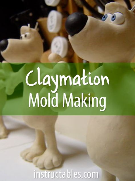 If you're making a clay stop-motion animation, chances are you'll need more than one version of your clay figure. Here's an inexpensive way to make "clones" of your original sculpture. Diy Claymation, Foam Clay Sculpture, Polymer Clay Stop Motion, Stop Motion Dolls How To Make, Clay Stop Motion, Clay Stop Motion Animation, Stop Motion Characters, Clay Animation Stop Motion, Stopmotion Puppets