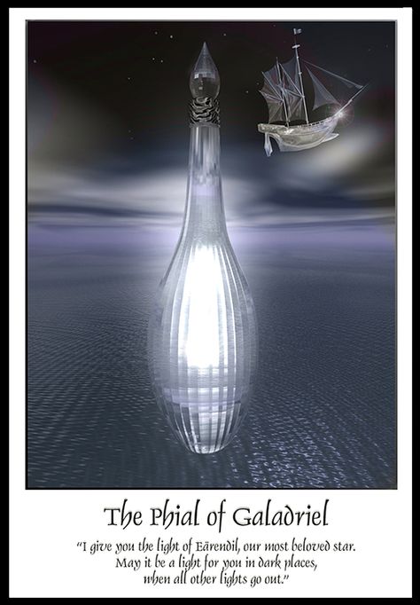 ~ The Phial of Galadriel By Miladyrai ~  Digital ~ Concept ~ Art ~ Design ~ LOTR Phial Of Galadriel Tattoo, Phial Of Galadriel, Lotr Galadriel Art, Lotr Galadriel Light, Galadriel Lord Of The Rings, Poison Study, The Rings Of Power Galadriel, Galadriel Rings Of Power, Digital Concept Art