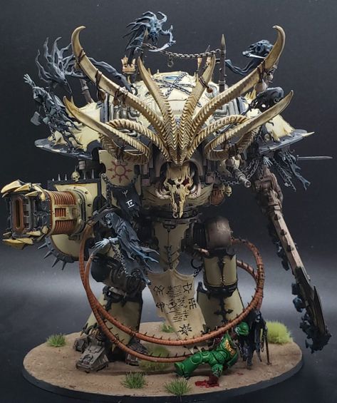 The Goonhammer Review: The 10th Edition Chaos Knights Index | Goonhammer Knights 40k, Chaos Knight, Lego Army, Warhammer Figures, Warhammer Paint, Imperial Knight, Marine Colors, Warhammer Art, Warhammer 40k Artwork