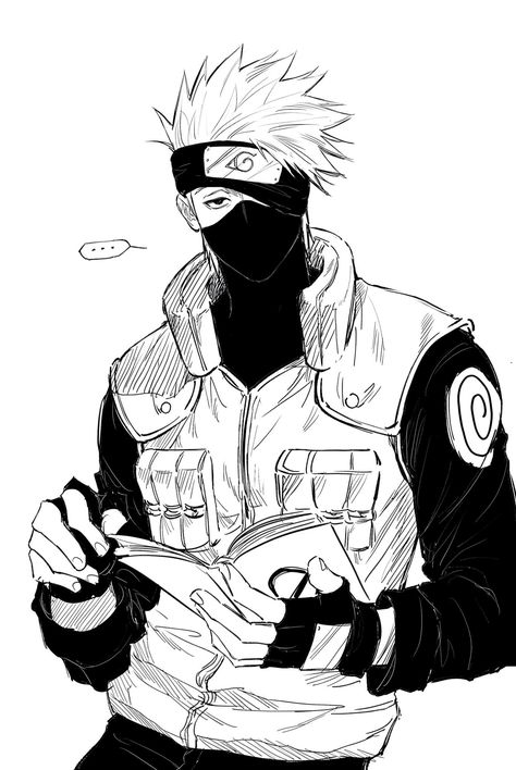 ᴀʀᴛɪsᴛ: ssᴏ_s__ ᴏɴ ᴛᴡɪᴛᴛᴇʀ (x) Kakashi No Mask, Kid Kakashi, Naruto Images, Kakashi Sensei, Naruto Fan Art, Cute Fantasy Creatures, Naruto Kakashi, Kakashi Hatake, Naruto Wallpaper